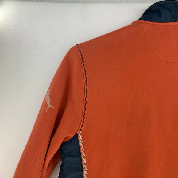 Tommy Bahama Relax Mens Orange Blue Pullover Size XL - Picture 12 of 16